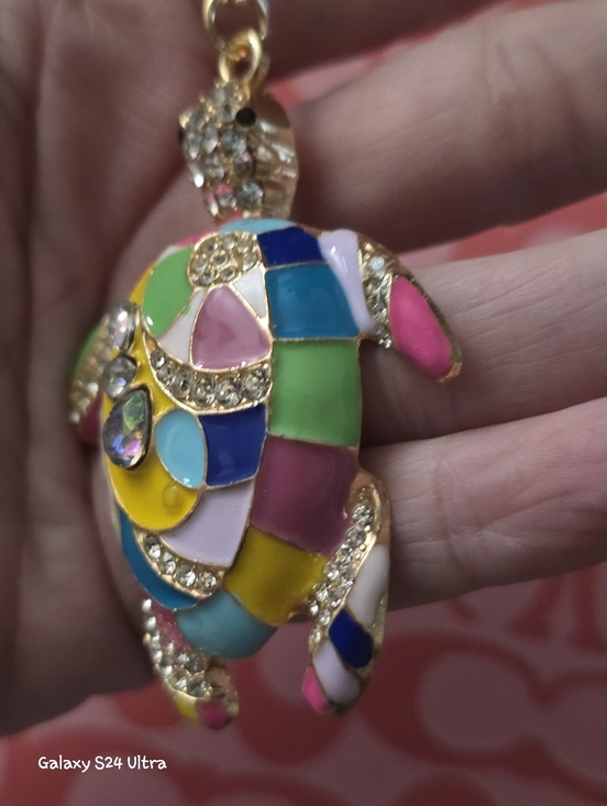 Turtle Bag Charm/ Keychain NEW - Picture 10 of 14